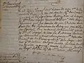 Acte de décès et d'inhumation du général Lapisse, 1er août 1809.