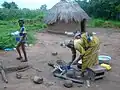 Cuisine de village.