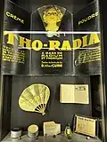 Objets à base de radium et thorium.
