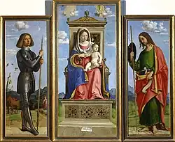 Conversation sacrée 1510-1511, Caen.