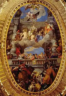 Triomphe de Venise Salle du Grand Conseil.