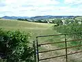 Le Haut Morvan et Millay, vue du sud.