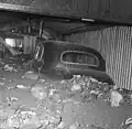 Une photo prise après l'inondation de 1965.
