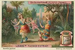 Papageno aspire également à une compagne, The Yorck Project: Image de collection Liebig, 1909.