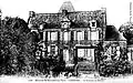 Limerzel : le château de Kerfaz (Kerdace) vers 1925 (carte postale).