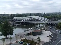 pont ferroviaire sur l'Oise en Gare de Pontoise