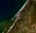 Vue satellite d'Essaouira.