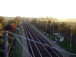 La gare de Thieux - Nantouillet en 2006.