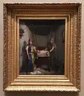 Deux jeunes juives de Constantine berçant un enfant par Théodore Chassériau.