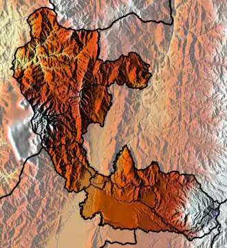 (Voir situation sur carte : Risaralda (relief))