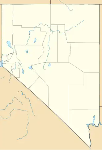 (Voir situation sur carte : Nevada)