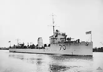 illustration de Classe River (destroyer torpilleur)