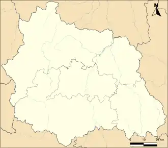 Voir sur la carte administrative du Puy-de-Dôme