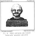 Tête antique de Risus.