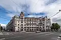 Place d'Autriche - perspective Kamennoostrovsky, maison no&nbsp;13, immeuble de K. Kh. Keldahl
