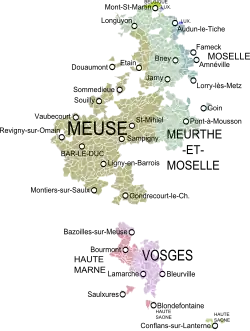 Duché de Bar (Saint-Empire, français en 1766)