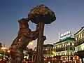 L'ours et l'arbousier, en couleurs.