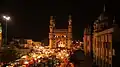 Le Charminar, de nuit, pendant le ramadan