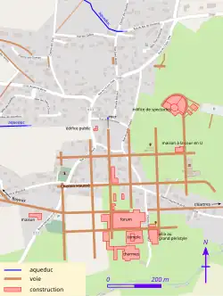 Plan de la cité