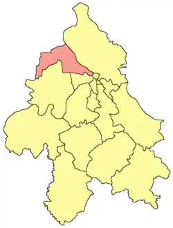 Localisation de Kolonija ZmajКолонија Змај