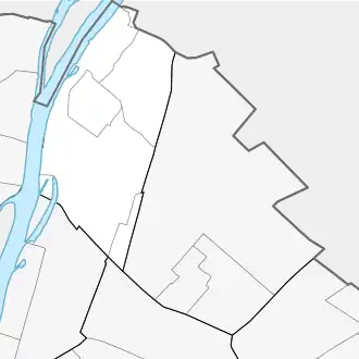 Voir sur la carte administrative du 4e arrondissement de Budapest