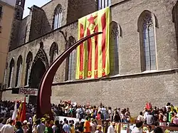 Pendant la Diada de Catalunya