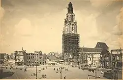 Martinitoren en 1945