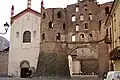 Porte Savoie de Suse en Italie, IIIe siècle.