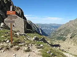 Col du Lausfer (2&nbsp;430&nbsp;m), à la frontière franco-italienne.