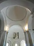Coupole de la croisée du transept et abside.