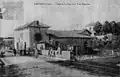 Le pont Dauphin et la gare vers 1920.
