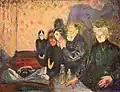 Edvard Munch, Combat pour la vie (1915), Statens Museum for Kunst, Copenhague.