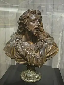 Buste du Christ, Musée des Beaux-Arts et d'Archéologie de Besançon.