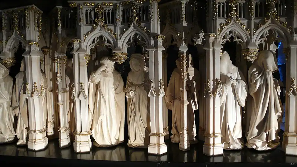 Pleurants du tombeau de Philippe le Hardi.