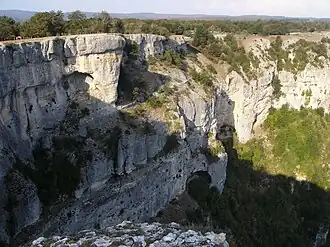 Falaise.