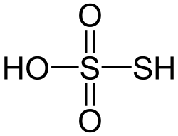 Acide thiosulfurique