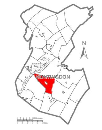 Localisation de Cass Township