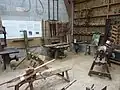 Atelier de menuisier.
