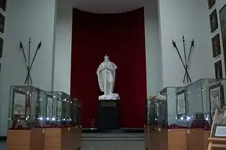 La statue de Vytautas dans le musée.