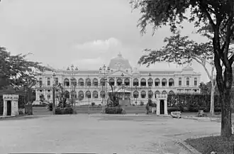 Le palais Norodom en 1896.