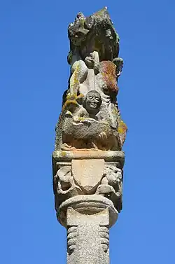 Détail de la croix