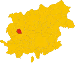 Localisation de Castelvenere
