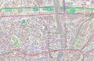 (Voir situation sur carte : 18e&nbsp;arrondissement de Paris)