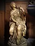 Statue de gauche : la Fidélité.