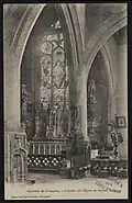 Vue intérieure de l'église.