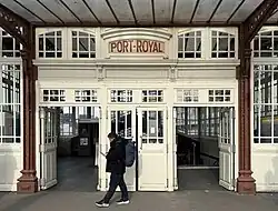 L'accès no&nbsp;1 « Boulevard de Port-Royal ».