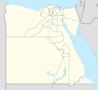 voir sur la carte d’Égypte