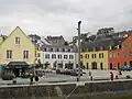 Vue générale de la place du Musée.