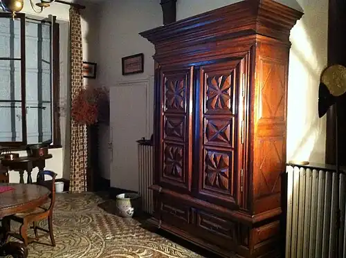 Vue intérieure de la maison du Docteur Sentenx.