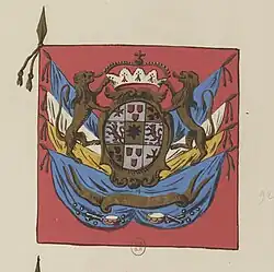 Regimentsfahne, idem.
